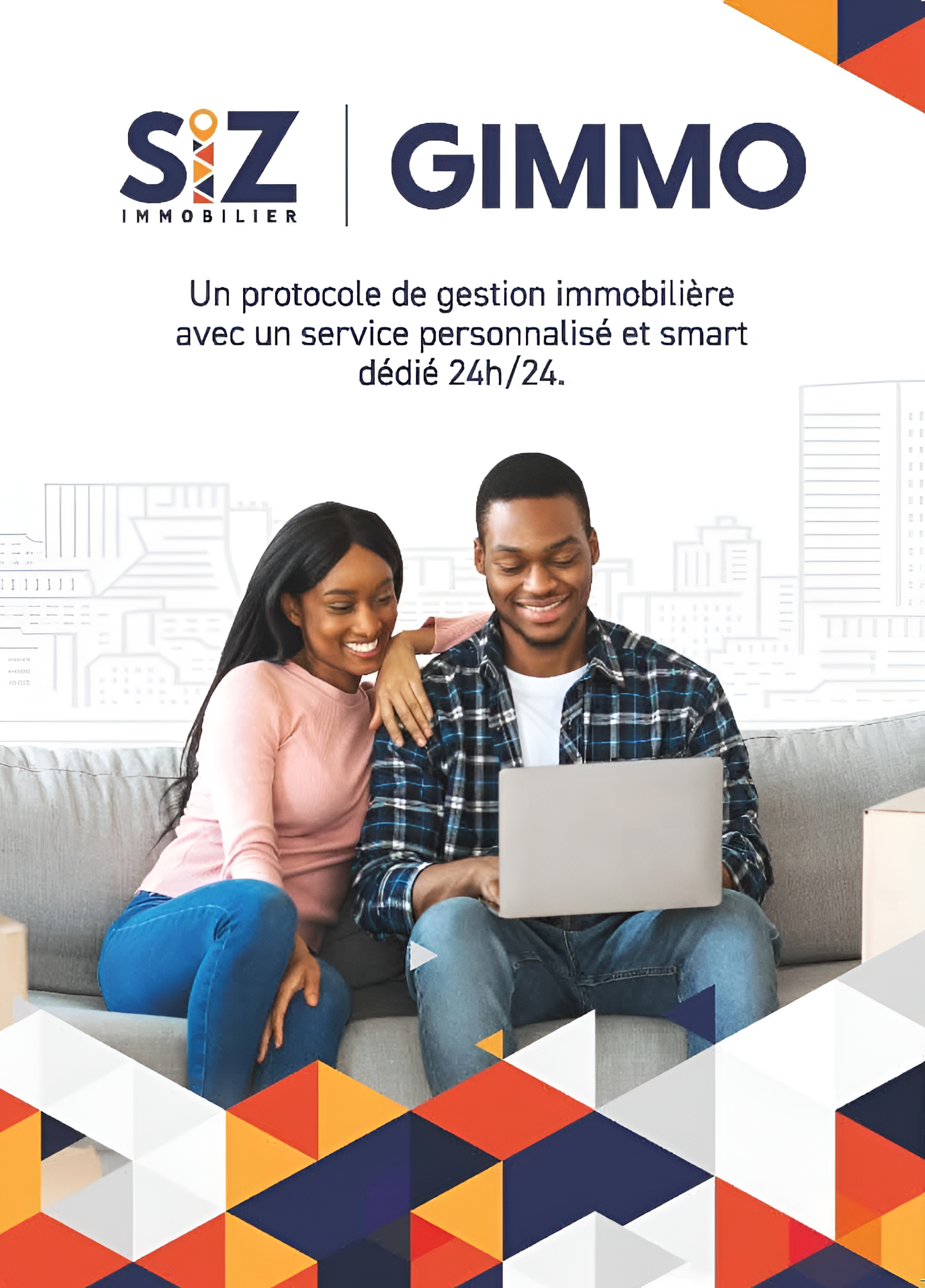 Application GIMMO - Gestion immobilière intelligente par SIZEG AFRICA