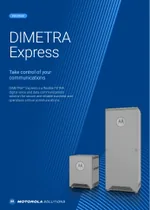 Première page de la fiche technique Motorola Solutions