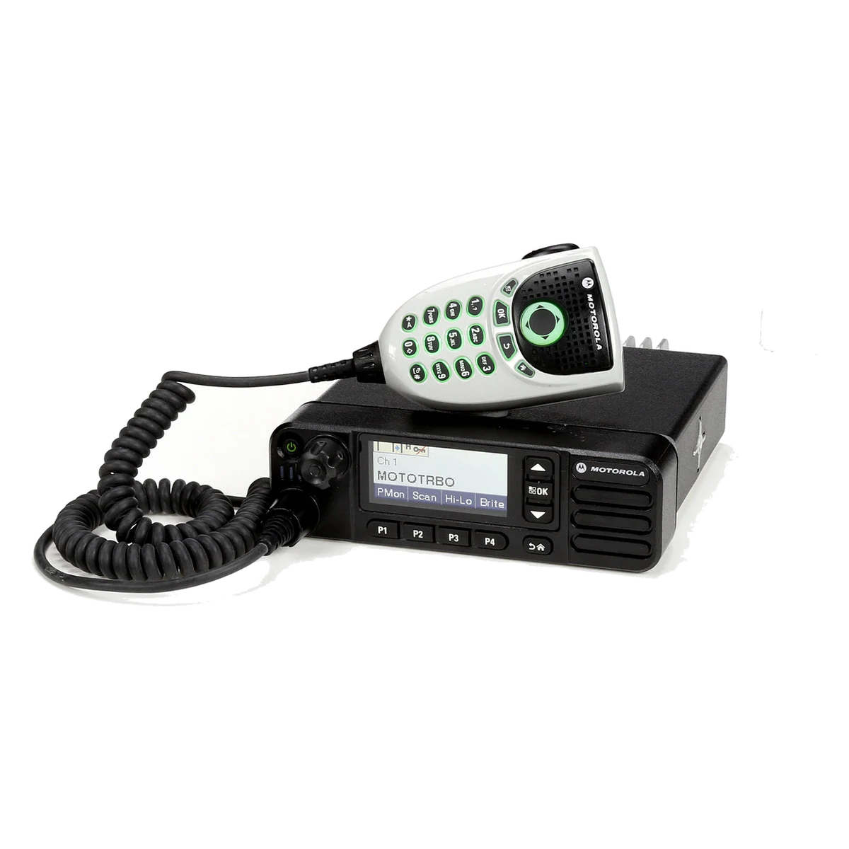 DM4600e — équipé du microphone à clavier