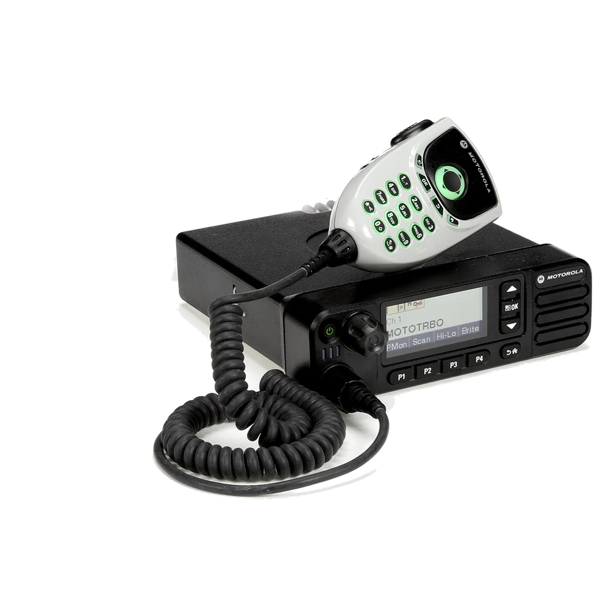 DM4601e — équipé du microphone à clavier